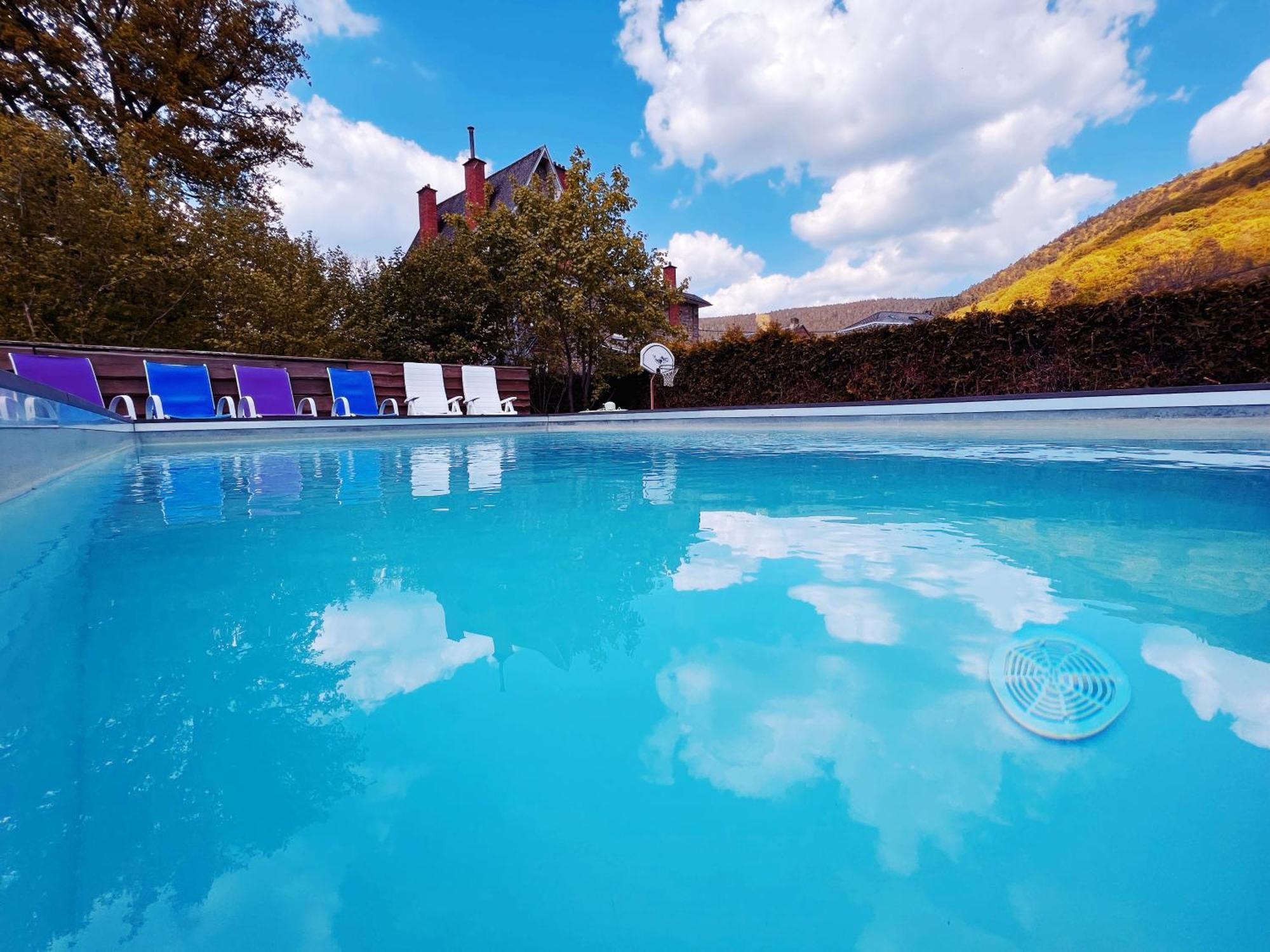 Au Sommet De La Cascade Hotel Stavelot Luaran gambar